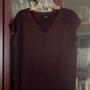 Short sleeve blouse size m